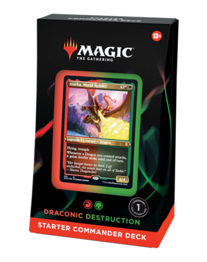 Magic: The Gathering Starter Commander Deck - Draconic Destruction