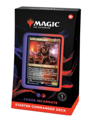 Magic: The Gathering SCD - Chaos Incarnate - Starter Commander Deck