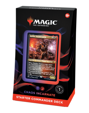 Magic: The Gathering SCD - Chaos Incarnate - Starter Commander Deck