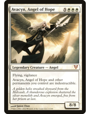 Wizards of The Coast Avacyn, Angel of Hope (006) Lightly Played