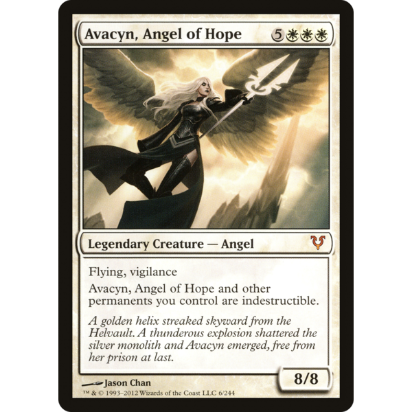 Wizards of The Coast Avacyn, Angel of Hope (006) Lightly Played