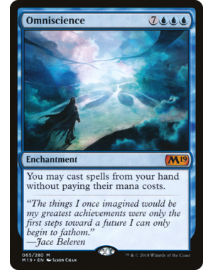 Magic: The Gathering Omniscience (065) Lightly Played
