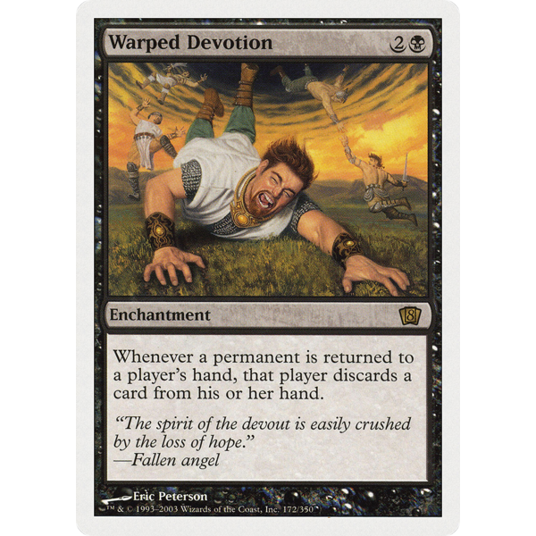 Magic: The Gathering Warped Devotion (172) Lightly Played Foil