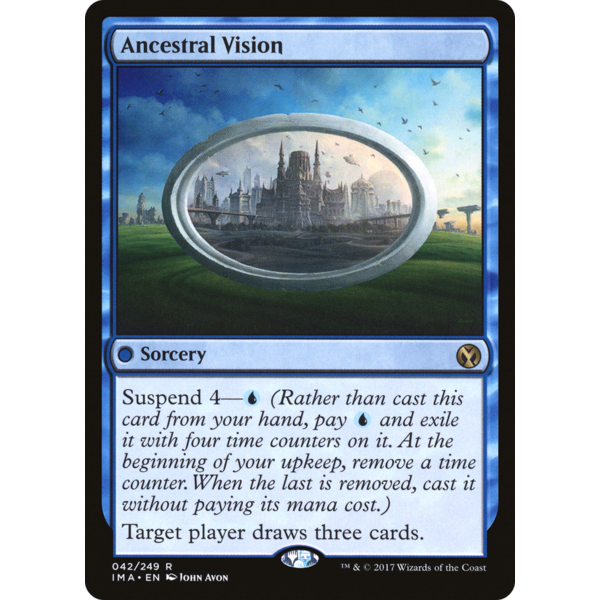 Magic: The Gathering Ancestral Vision (042) Lightly Played