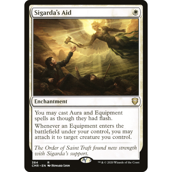 Magic: The Gathering Sigarda's Aid (384) Lightly Played