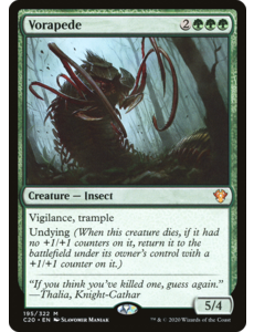 Magic: The Gathering Vorapede (195) Lightly Played