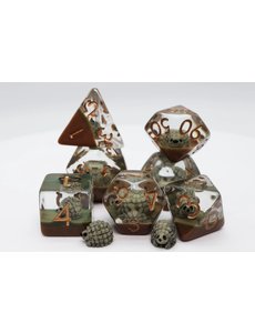 Foam Brain Hedgehog RPG Dice Set