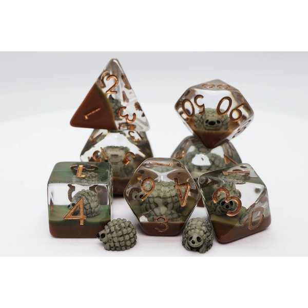 Foam Brain Hedgehog RPG Dice Set