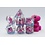 Foam Brain Pink T-Rex RPG Dice Set