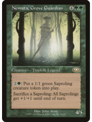 Magic: The Gathering Nemata, Grove Guardian (085) Moderately Played
