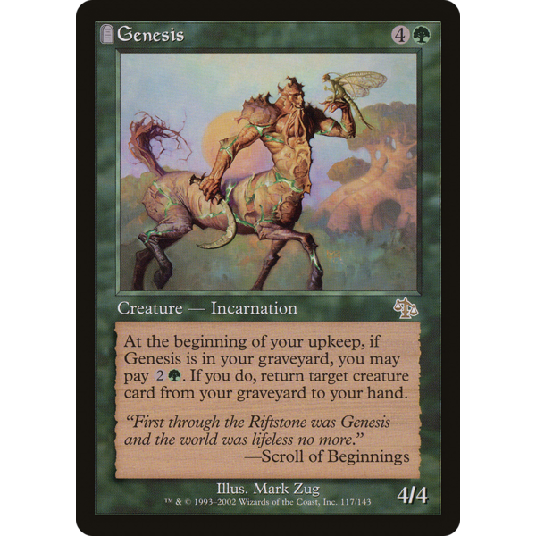 Magic: The Gathering Genesis (117) Moderately Played