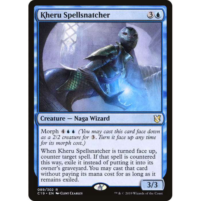 Magic: The Gathering Kheru Spellsnatcher (089) LightlyPlayed