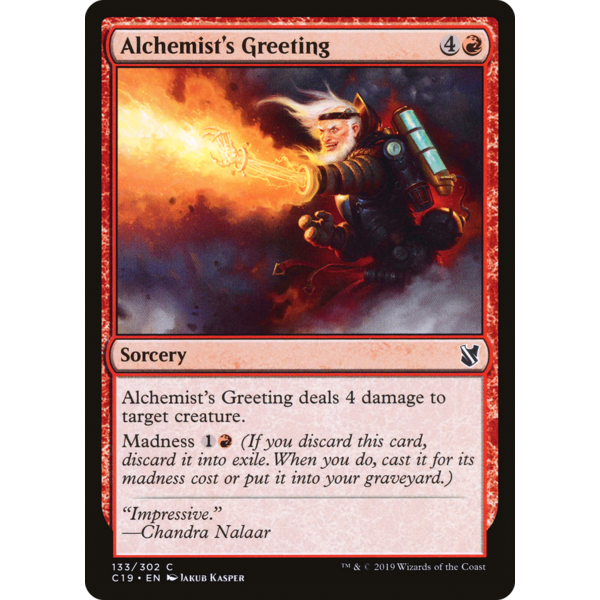 Magic: The Gathering Alchemist's Greeting (133) Lightly Played