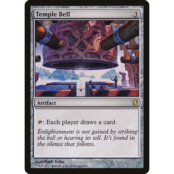 Magic: The Gathering Temple Bell (265) Lightly Played