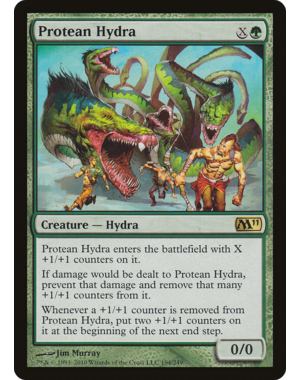 Magic: The Gathering Protean Hydra (194) Lightly Played