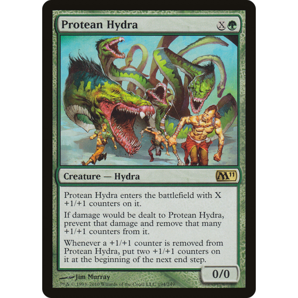 Magic: The Gathering Protean Hydra (194) Lightly Played