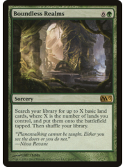 Magic: The Gathering Boundless Realms (162) Moderately Played