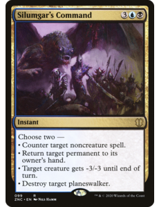 Magic: The Gathering Silumgar's Command (099) Lightly Played