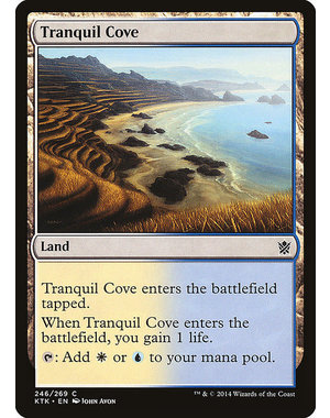Magic: The Gathering Tranquil Cove (246) Lightly Played Foil