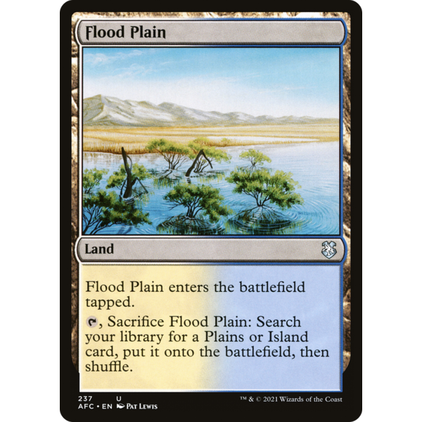 Magic: The Gathering Flood Plain (237) Lightly Played