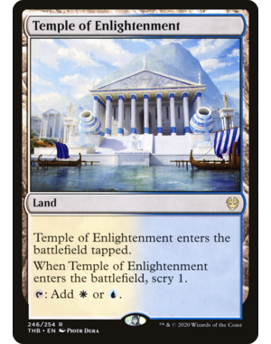 Magic: The Gathering Temple of Enlightenment (246) Lightly Played