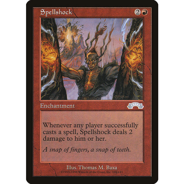 Magic: The Gathering Spellshock (104) Damaged