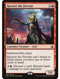 Magic: The Gathering Hazoret the Fervent (136) Lighlty Played