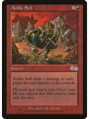 Magic: The Gathering Acidic Soil (172) Lightly Played