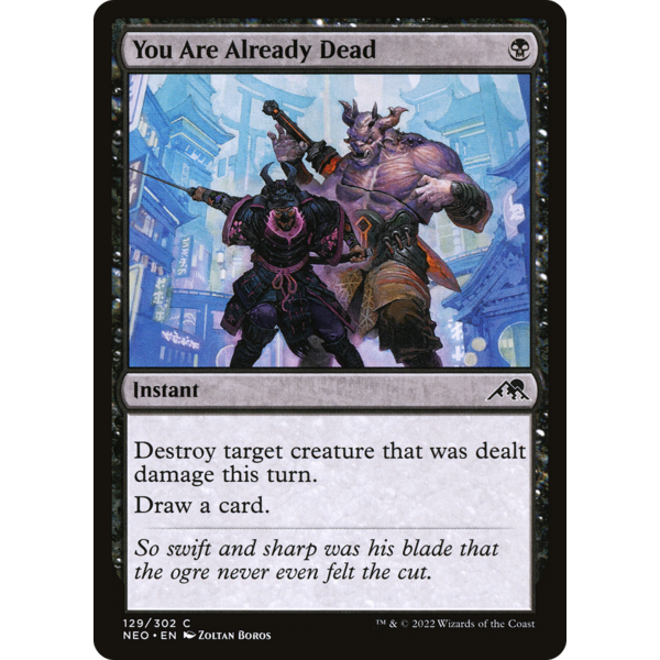 Magic: The Gathering You Are Already Dead (129) Lightly Played