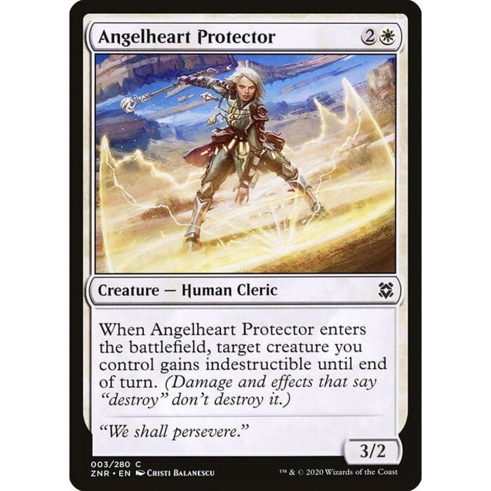 Magic: The Gathering Angelheart Protector (003) Lightly Played Foil