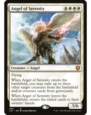 Magic: The Gathering Angel of Serenity (083) Lightly Played