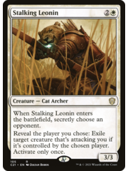Magic: The Gathering Stalking Leonin (105) Lighlty Played