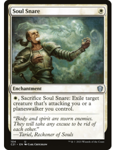 Magic: The Gathering Soul Snare (104) Lightly Played