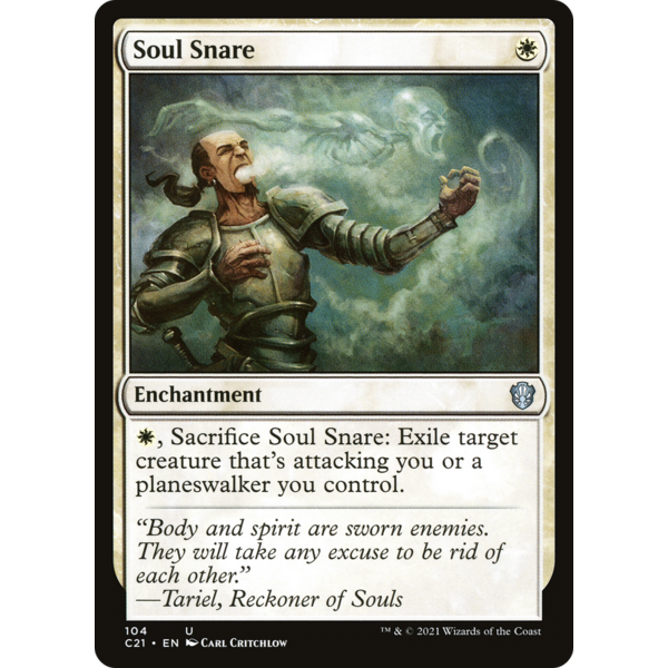 Magic: The Gathering Soul Snare (104) Lightly Played