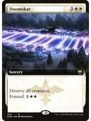 Magic: The Gathering Doomskar (Extended Art) (334) Lightlt Played