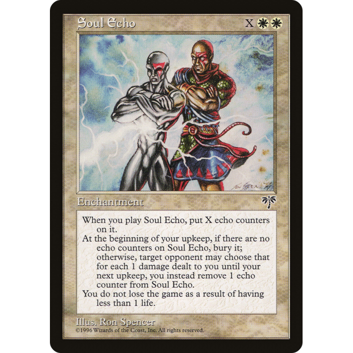 Magic: The Gathering Soul Echo (040) Lightly Played