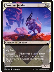 Magic: The Gathering Prowling Felidar (Showcase) (294) Lighlty Played Foil