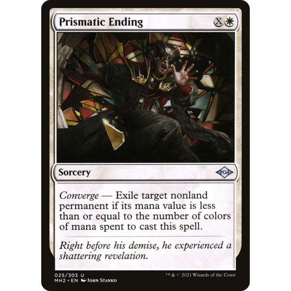 Magic: The Gathering Prismatic Ending (025) Lightly Played