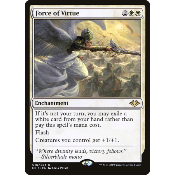 Magic: The Gathering Force of Virtue (010) Lightly Played Foil