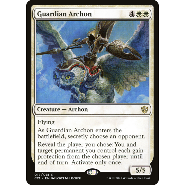 Magic: The Gathering Guardian Archon (017) Lightly Played