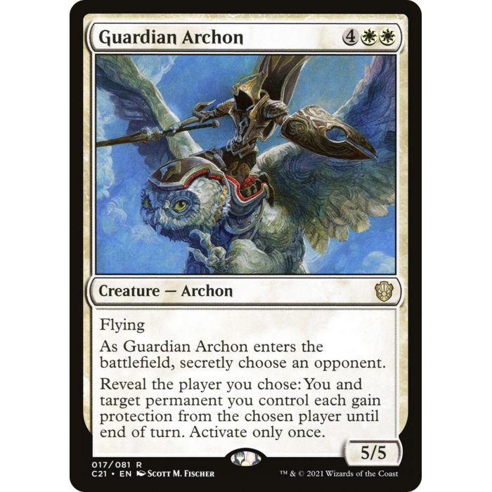 Magic: The Gathering Guardian Archon (017) Lightly Played