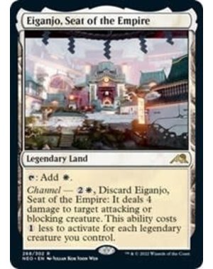 Magic: The Gathering Eiganjo, Seat of the Empire (268) Lightly Played