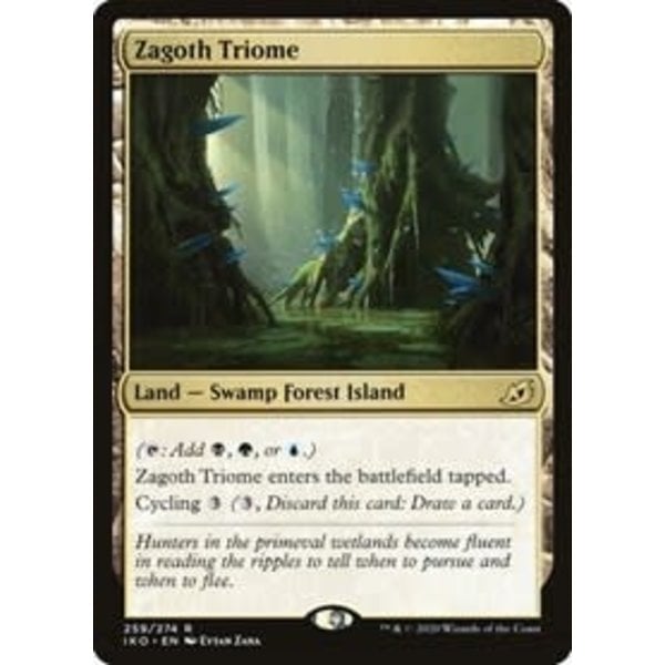 Wizards of The Coast Zagoth Triome (259) Lightly Played