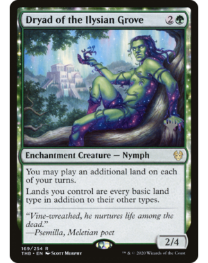 Magic: The Gathering Dryad of the Ilysian Grove (169p) Lightly Played