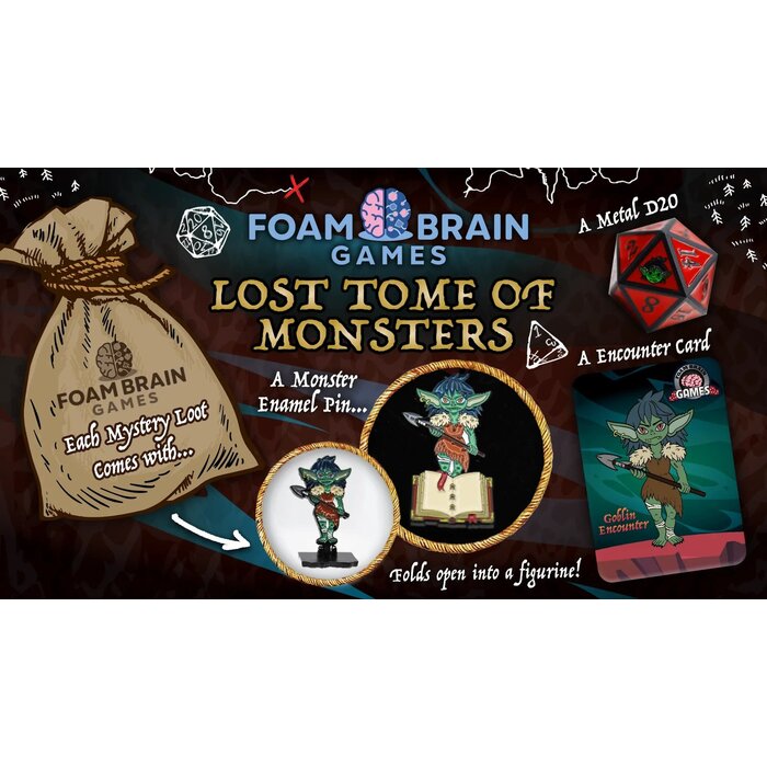 Foam Brain Mystery Loot: Lost Tome of Monsters