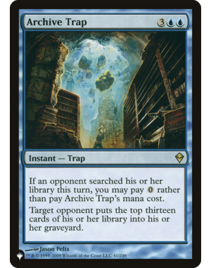Magic: The Gathering Archive Trap (335) Lightly Played