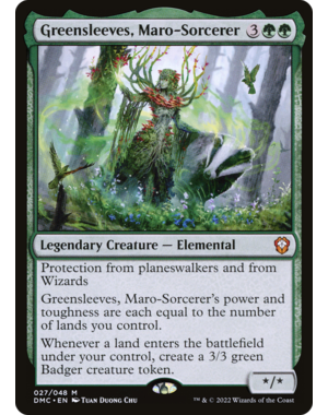 Magic: The Gathering Greensleeves, Maro-Sorcerer (027) Lightly Played