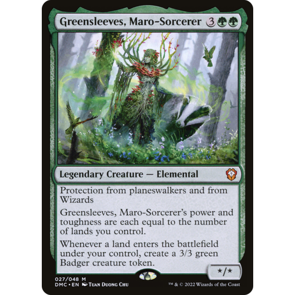 Magic: The Gathering Greensleeves, Maro-Sorcerer (027) Lightly Played