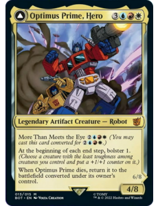 Magic: The Gathering Optimus Prime, Hero (013) Lightly Played