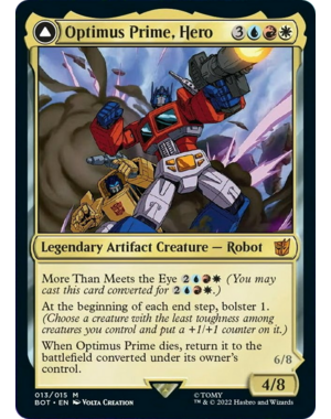 Magic: The Gathering Optimus Prime, Hero (013) Lightly Played
